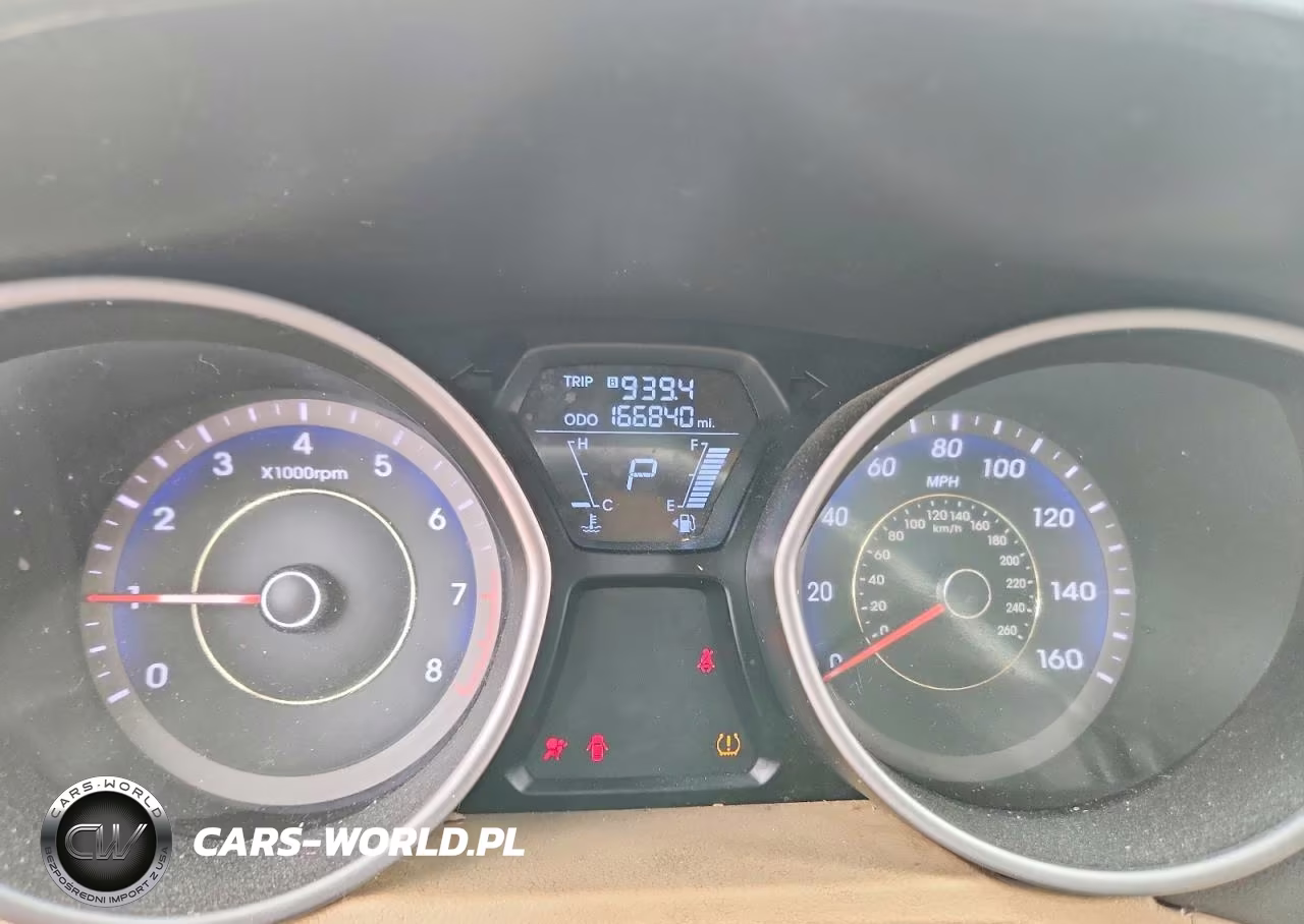 2012 Hyundai Elantra Gls VIN:KMHDH4AE0CU305339 - 9