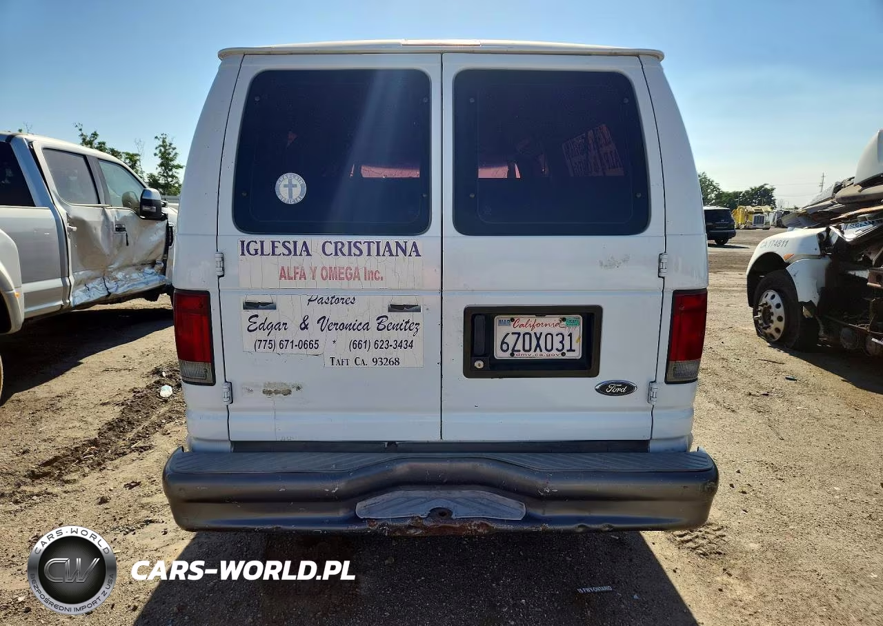 2003 Ford Econoline E350 Super Duty Wagon VIN:1FBSS31L63HB83007 - 6