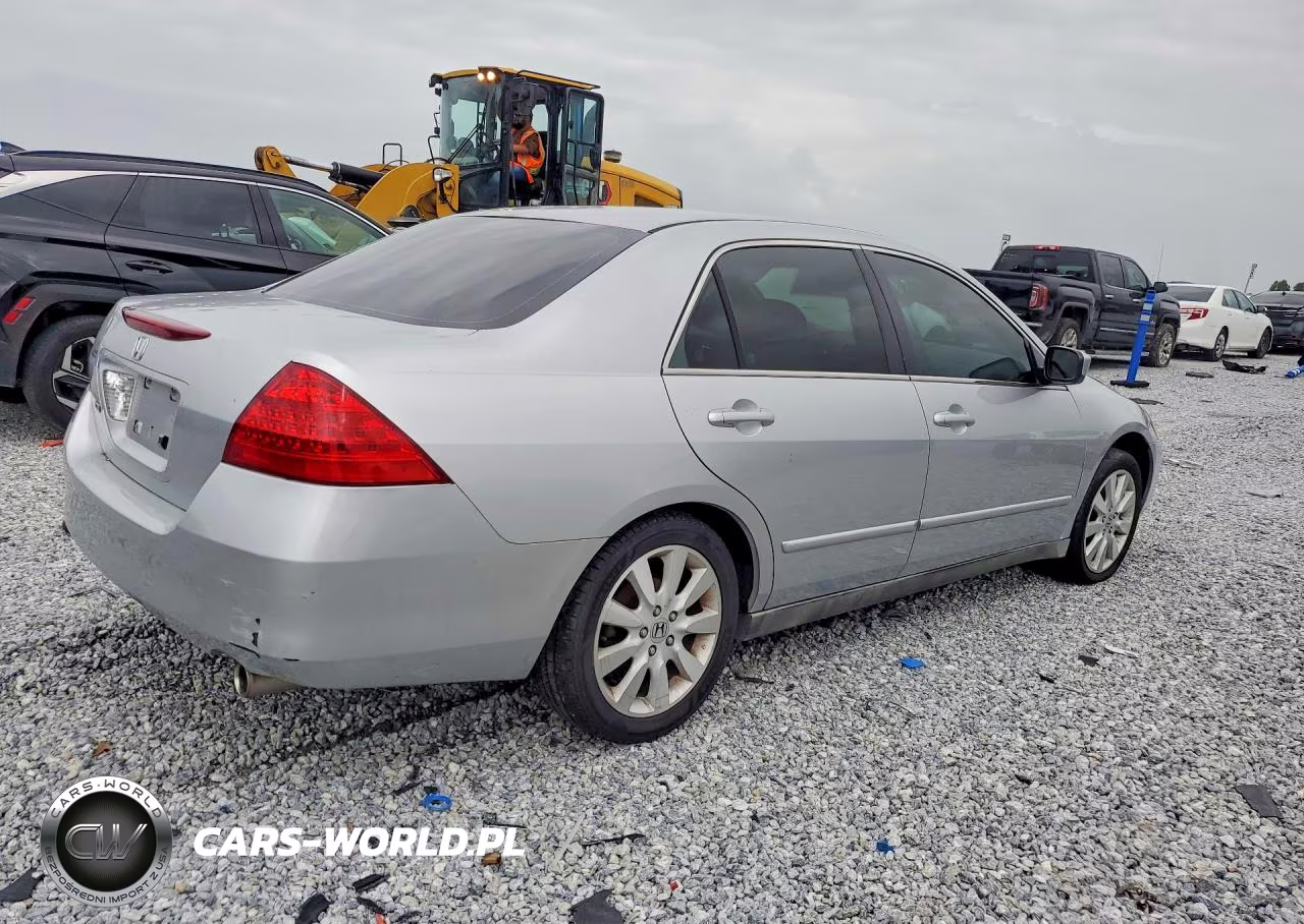2007 Honda Accord Se VIN:1HGCM66487A010425 - 3