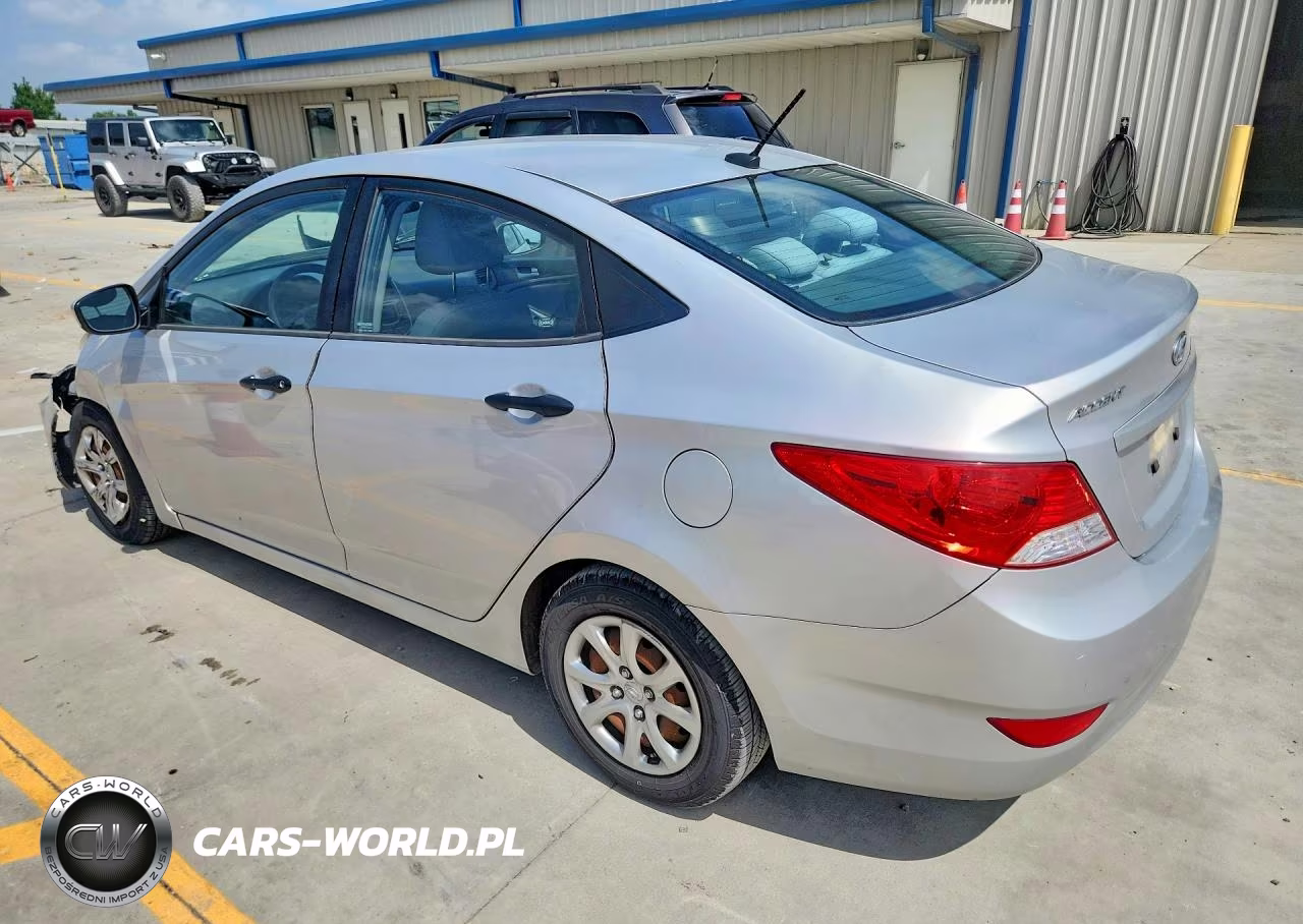 2012 Hyundai Accent Gls VIN:KMHCT4AE5CU082631 - 2