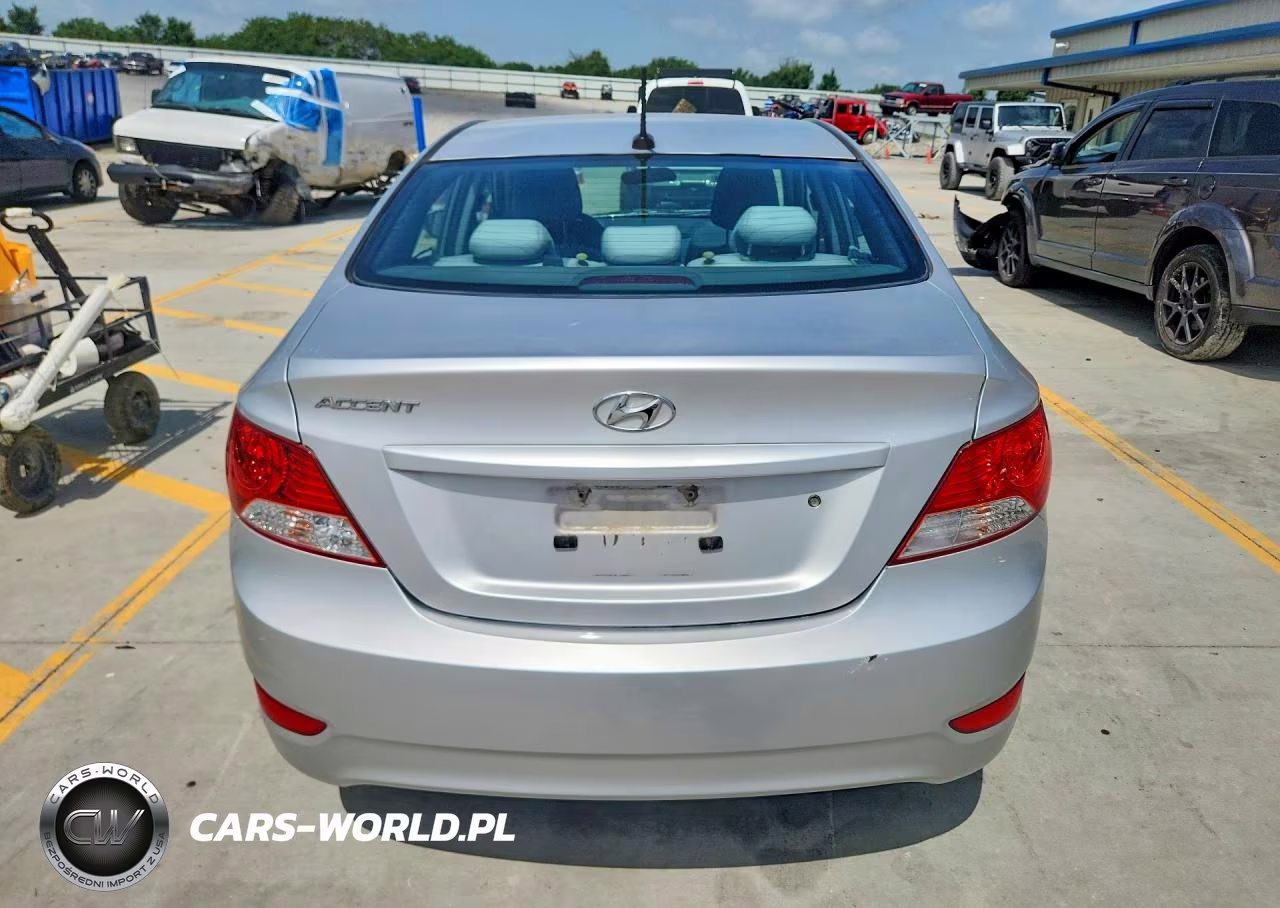 2012 Hyundai Accent Gls VIN:KMHCT4AE5CU082631 - 6