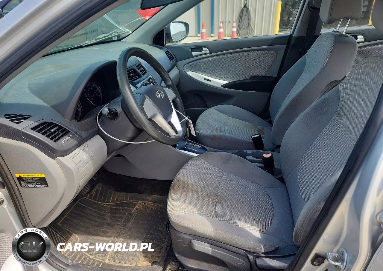 2012 Hyundai Accent Gls VIN:KMHCT4AE5CU082631 - 7