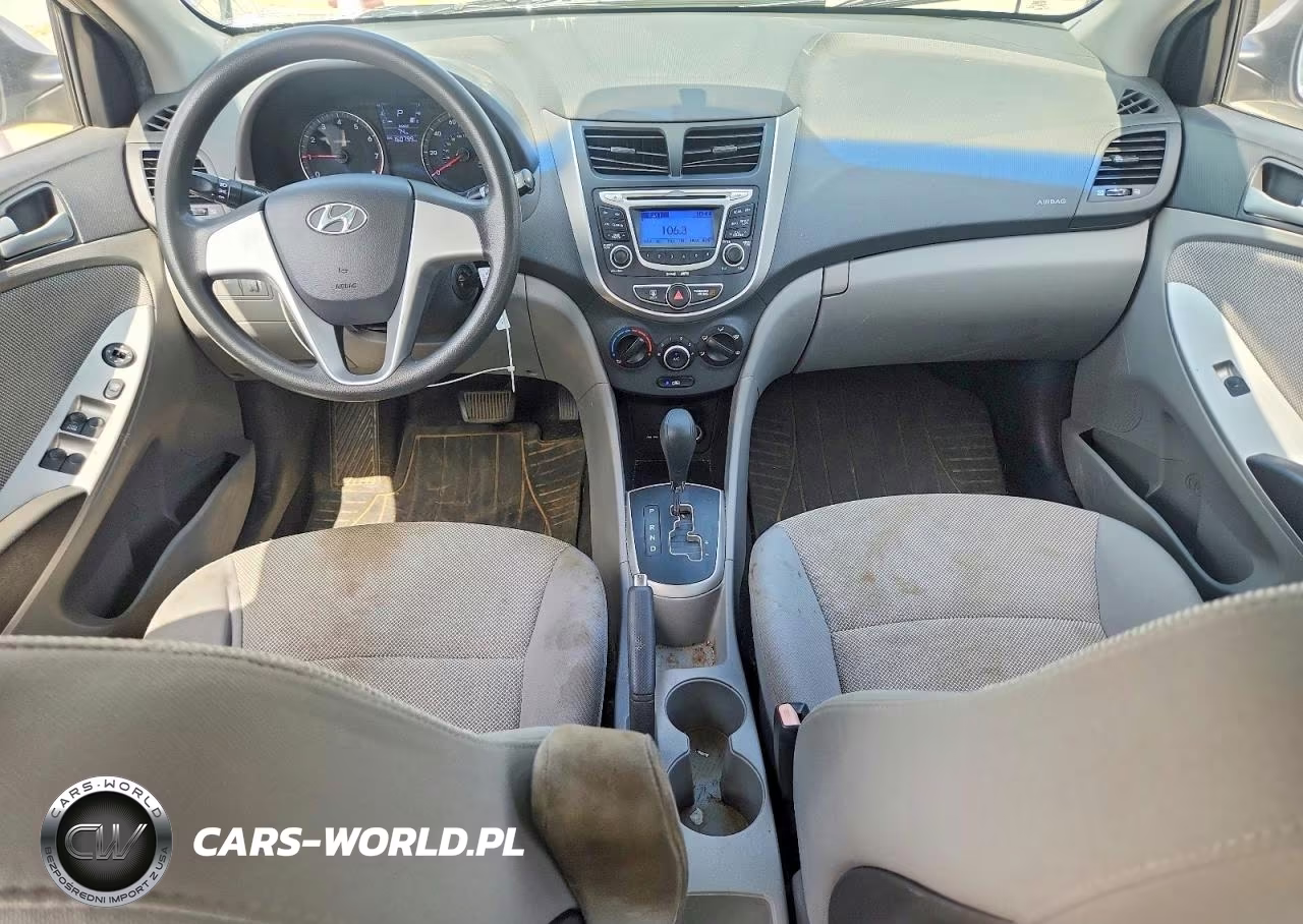2012 Hyundai Accent Gls VIN:KMHCT4AE5CU082631 - 8