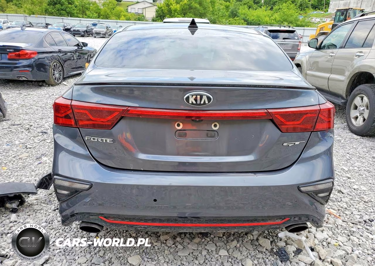 2020 Kia Forte Gt VIN:3KPF44AC1LE225456 - 6