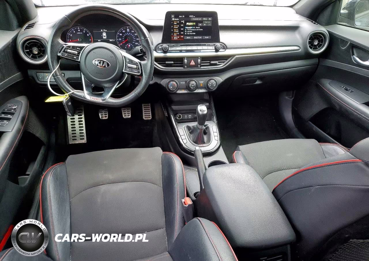 2020 Kia Forte Gt VIN:3KPF44AC1LE225456 - 8