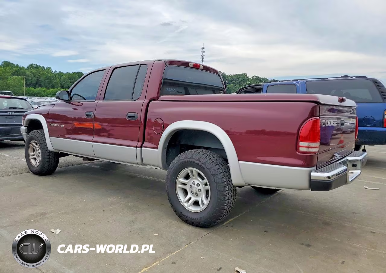 2002 Dodge Dakota Quad Slt VIN:1B7HG48N02S591461 - 2