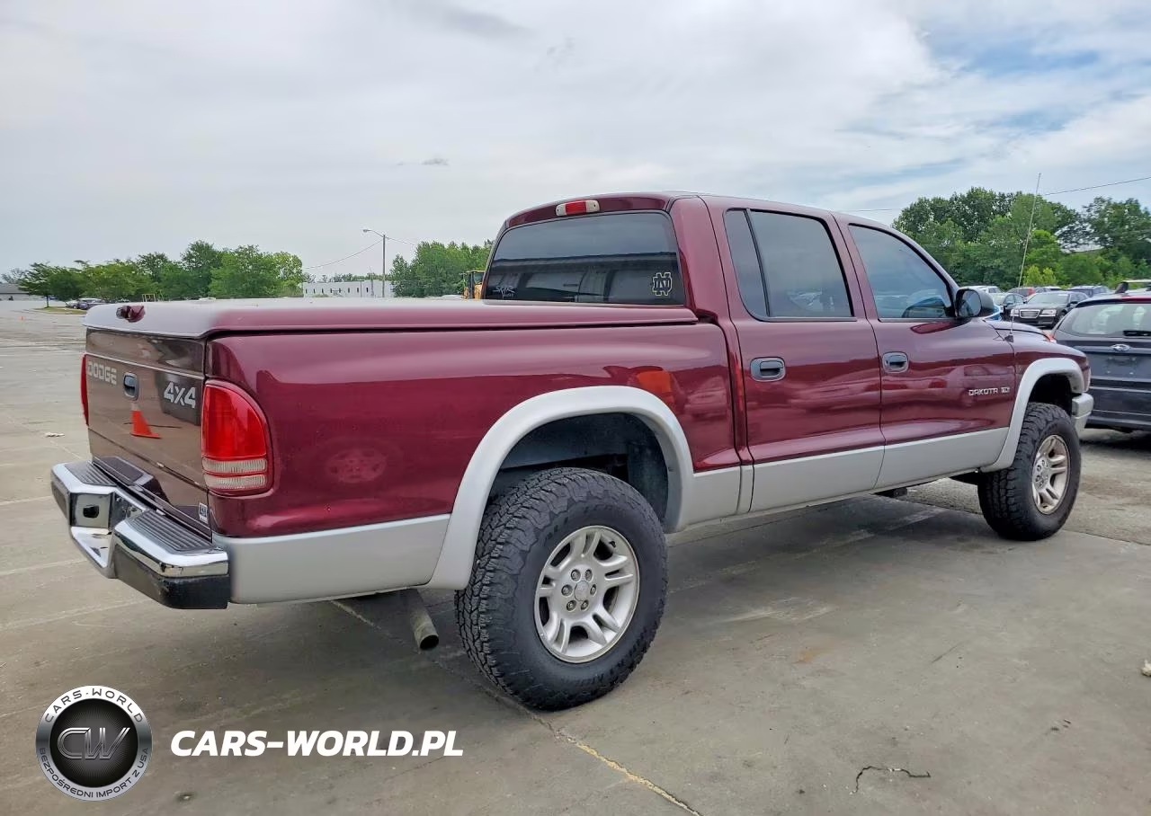 2002 Dodge Dakota Quad Slt VIN:1B7HG48N02S591461 - 3