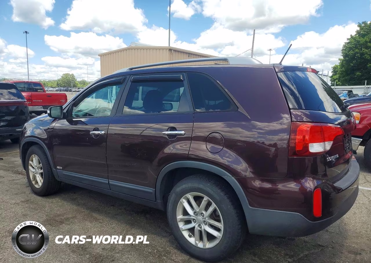 2014 Kia Sorento Lx VIN:5XYKTDA63EG502495 - 2