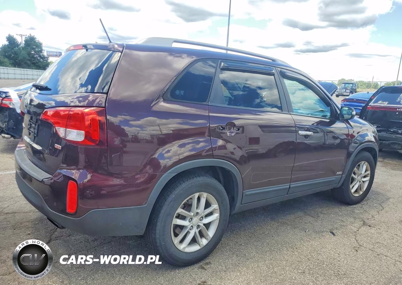 2014 Kia Sorento Lx VIN:5XYKTDA63EG502495 - 3