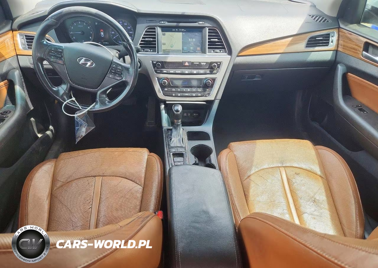 2015 Hyundai Sonata Limited VIN:5NPE34AF8FH040913 - 8