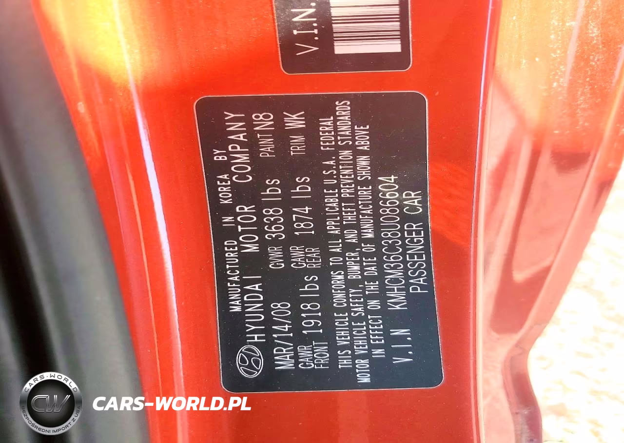 2008 Hyundai Accent VIN:KMHCM36C38U086604 - 13
