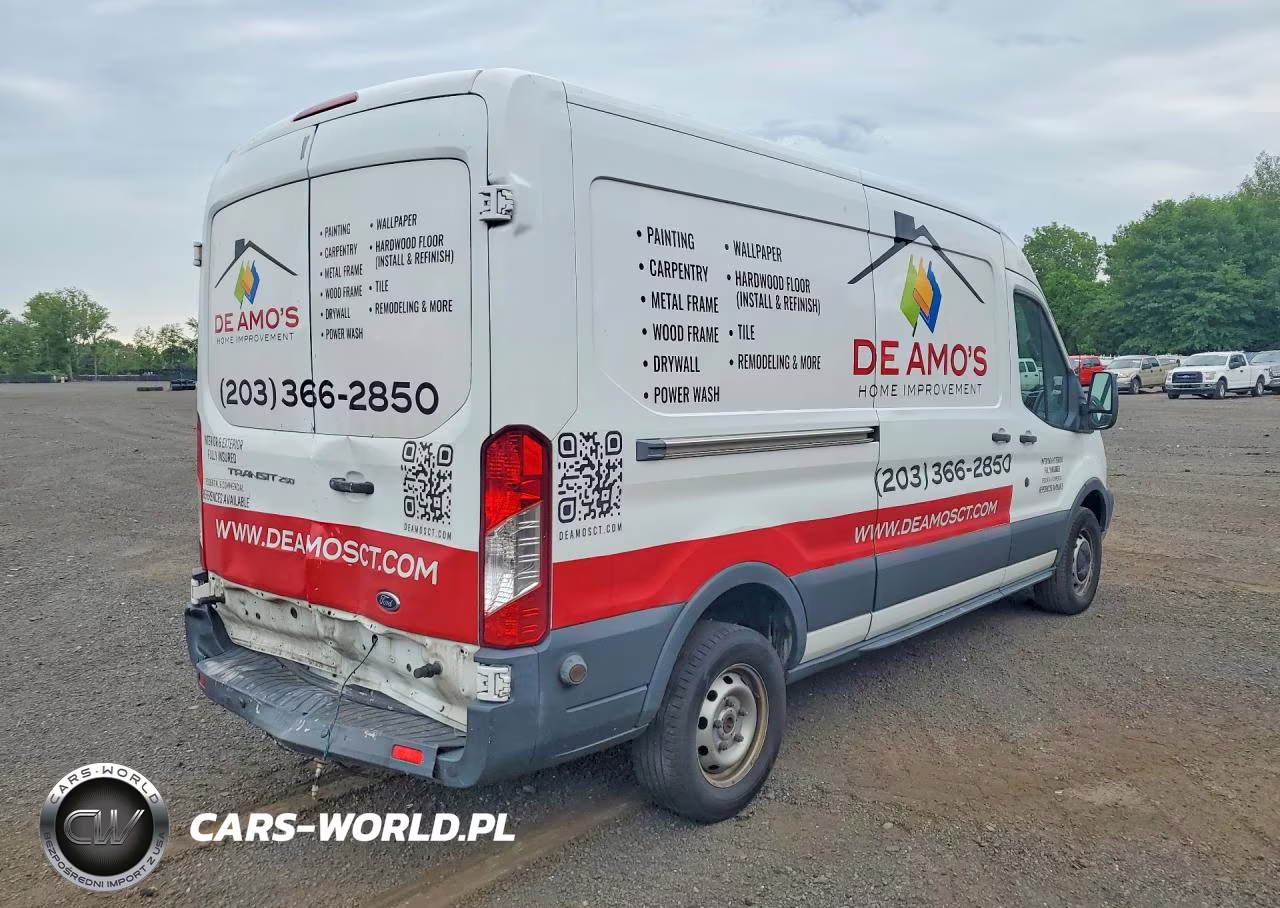 2015 Ford Transit 250 Delivery Van VIN:1FTNR2CM1FKA92917 - 3