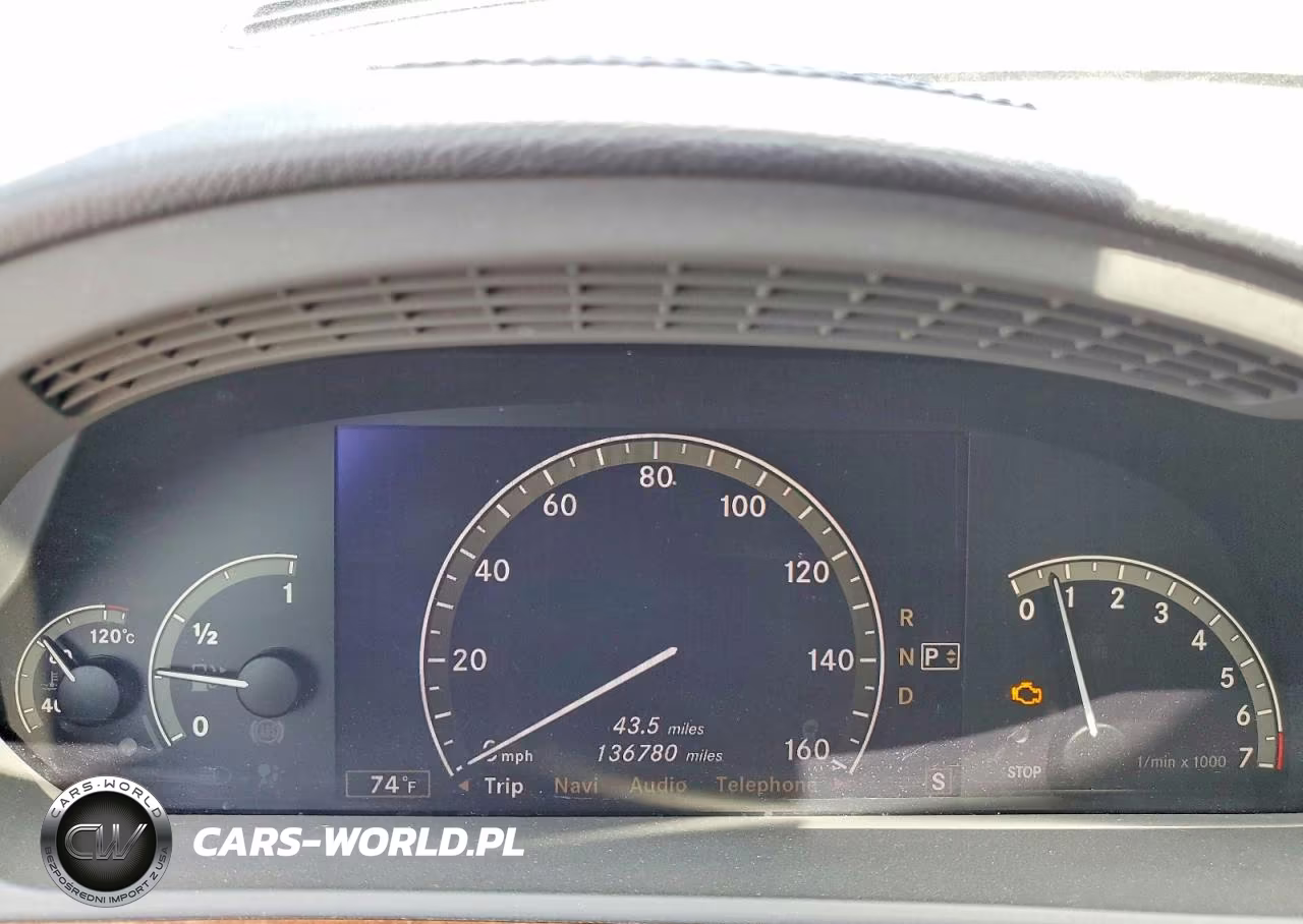 2007 Mercedes-Benz S 550 VIN:WDDNG71X27A110791 - 9