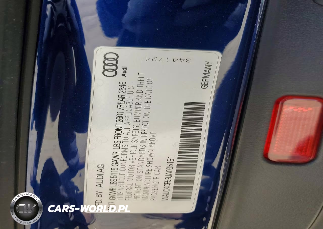 2018 Audi S5 Prestige VIN:WAUC4CF59JA035151 - 12