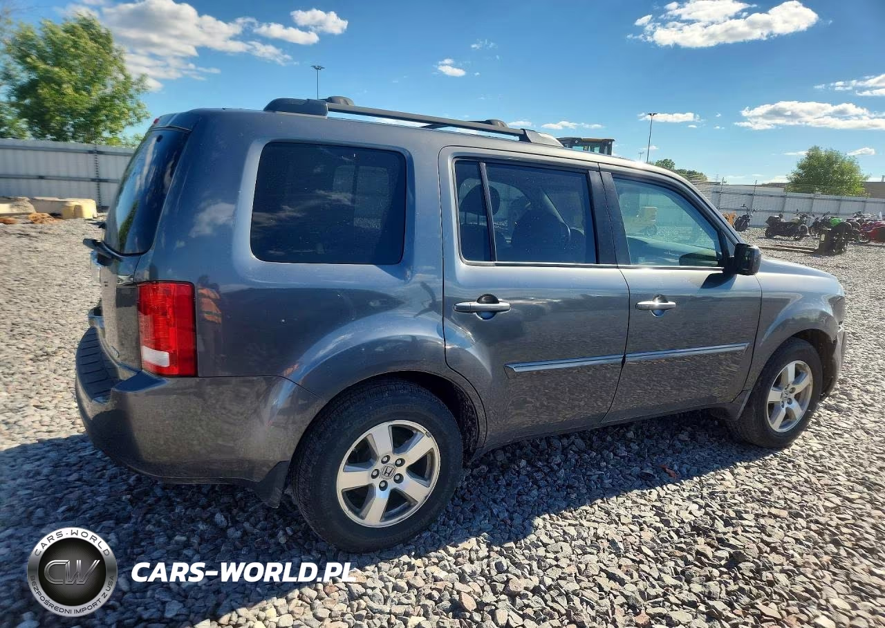 2011 Honda Pilot Exl VIN:5FNYF4H50BB009827 - 3