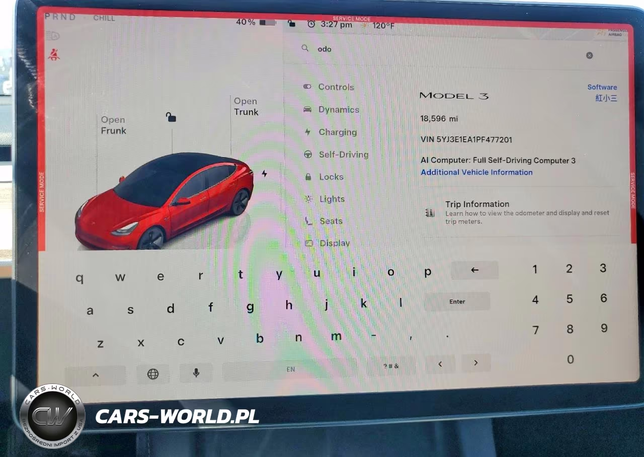 2023 Tesla Model 3 VIN:5YJ3E1EA1PF477201 - 9