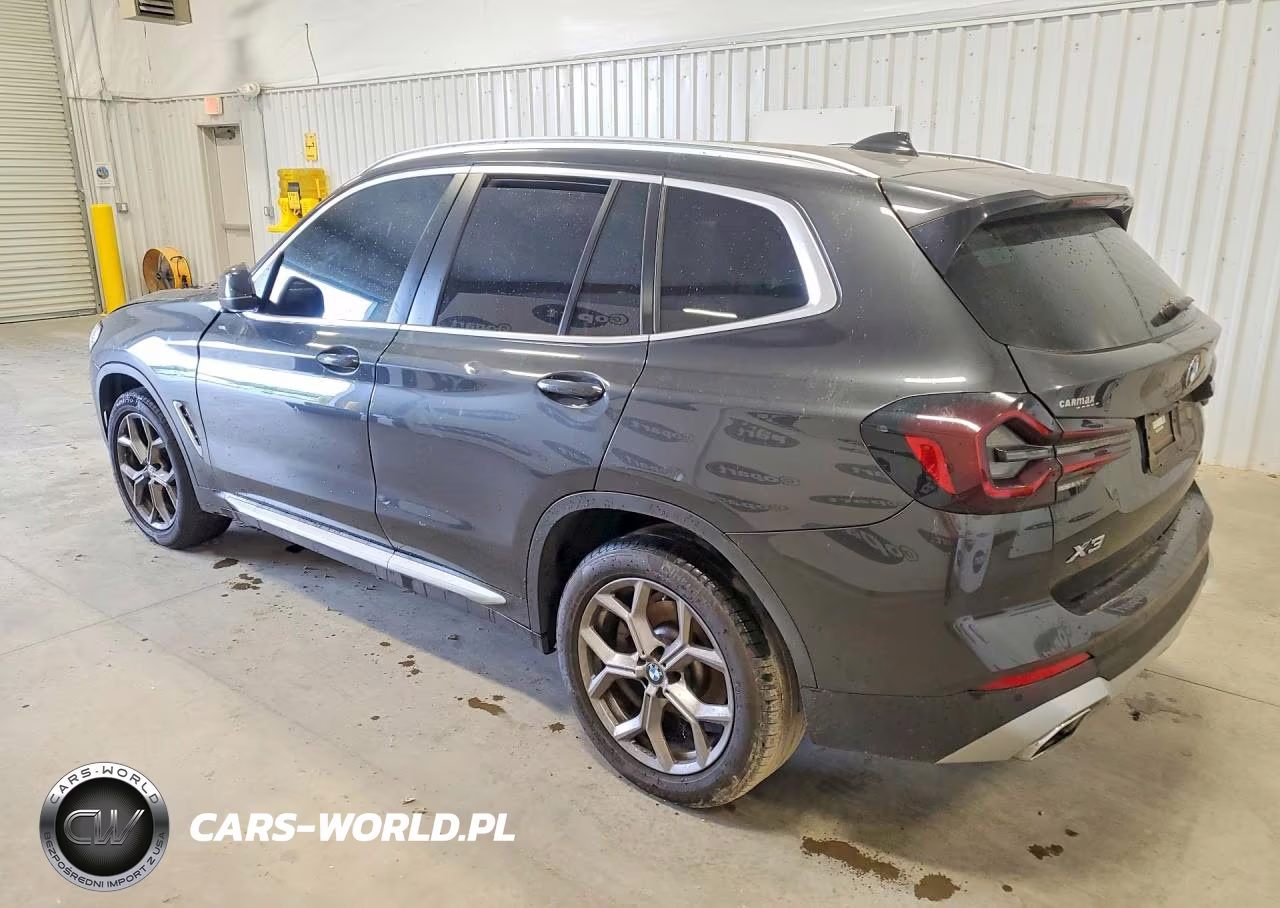 2022 BMW X3 Sdrive30I VIN:5UX43DP04N9N34528 - 2