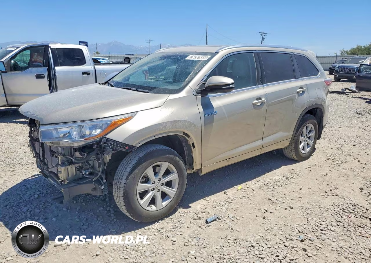 2015 Toyota Highlander Hybrid Limited Platinum V6 – zdjęcie 1 z 12