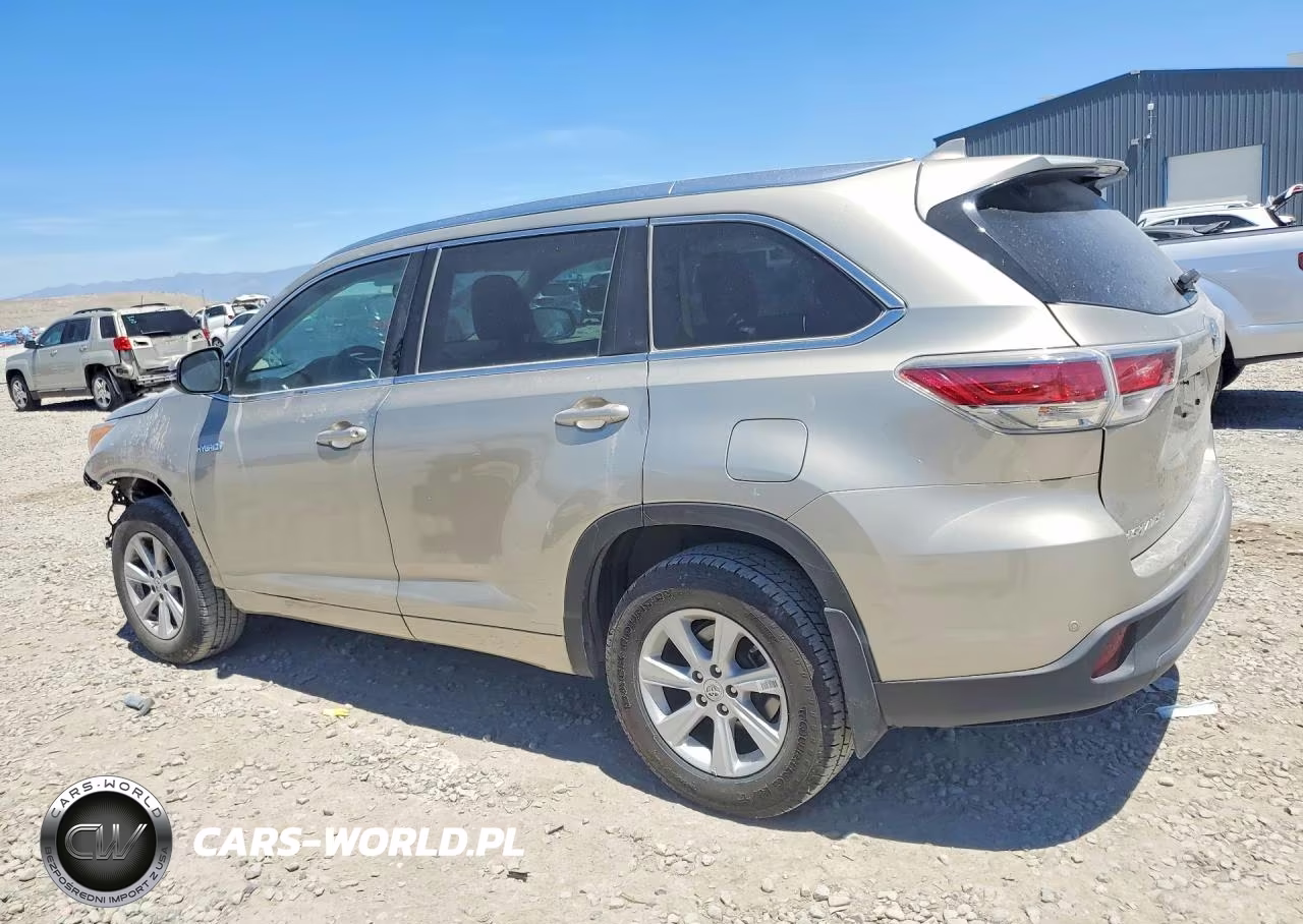 2015 Toyota Highlander Hybrid Limited Platinum V6 VIN:5TDDCRFHXFS012284 - 2