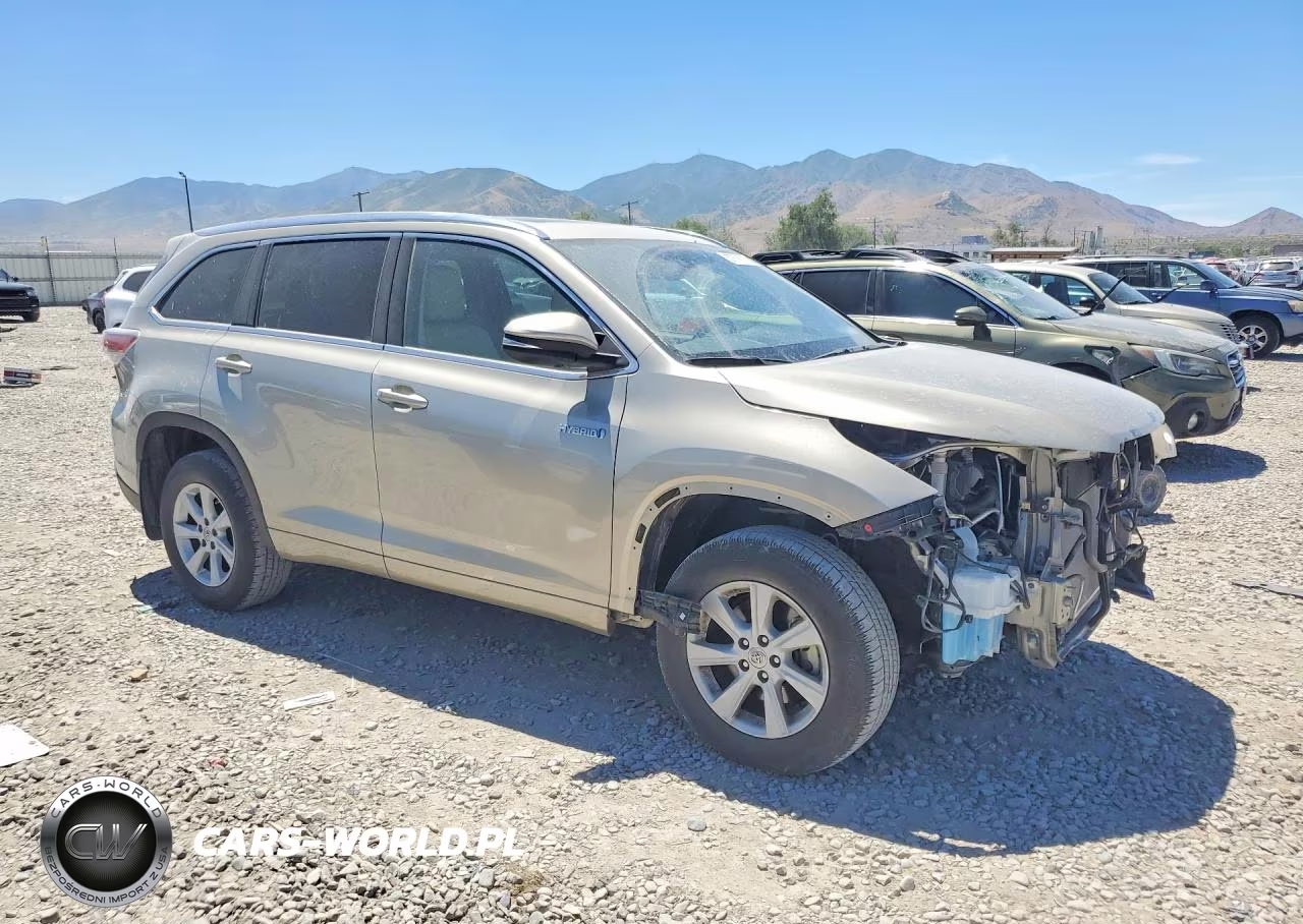2015 Toyota Highlander Hybrid Limited Platinum V6 VIN:5TDDCRFHXFS012284 - 4