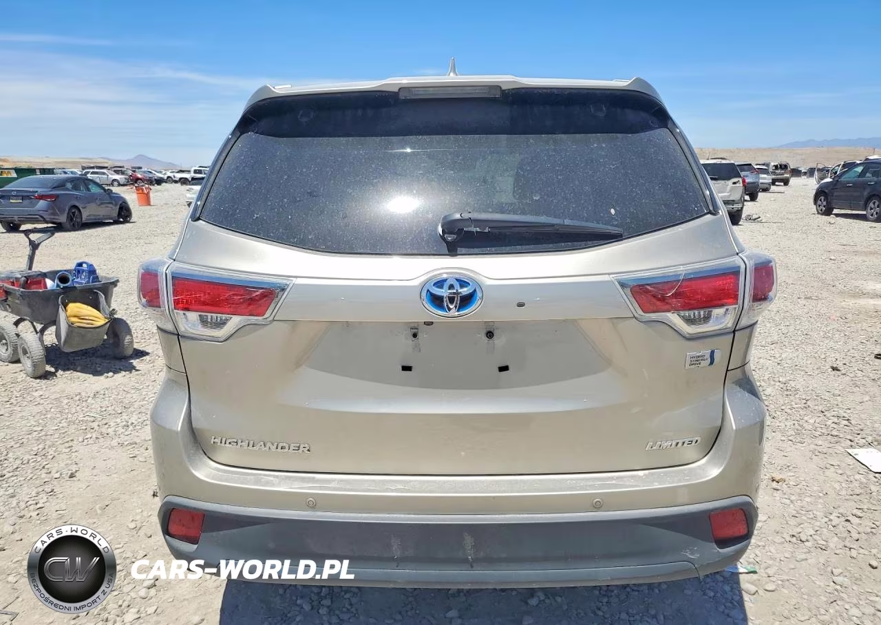 2015 Toyota Highlander Hybrid Limited Platinum V6 VIN:5TDDCRFHXFS012284 - 6