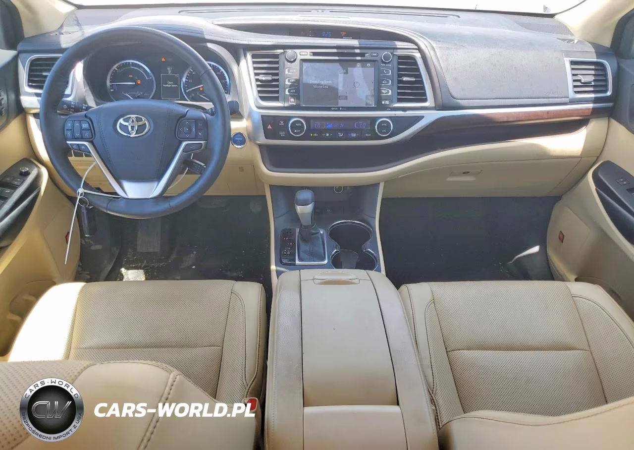 2015 Toyota Highlander Hybrid Limited Platinum V6 VIN:5TDDCRFHXFS012284 - 8