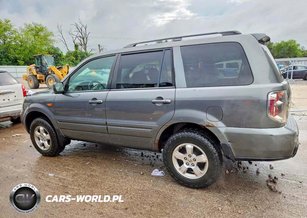 2007 Honda Pilot Ex VIN:5FNYF18427B013519 - 2