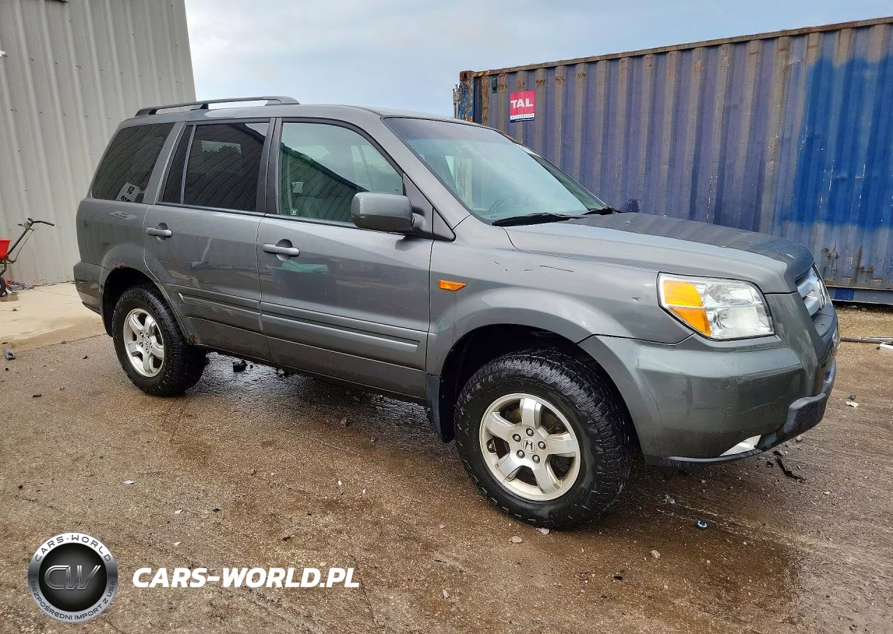 2007 Honda Pilot Ex VIN:5FNYF18427B013519 - 4
