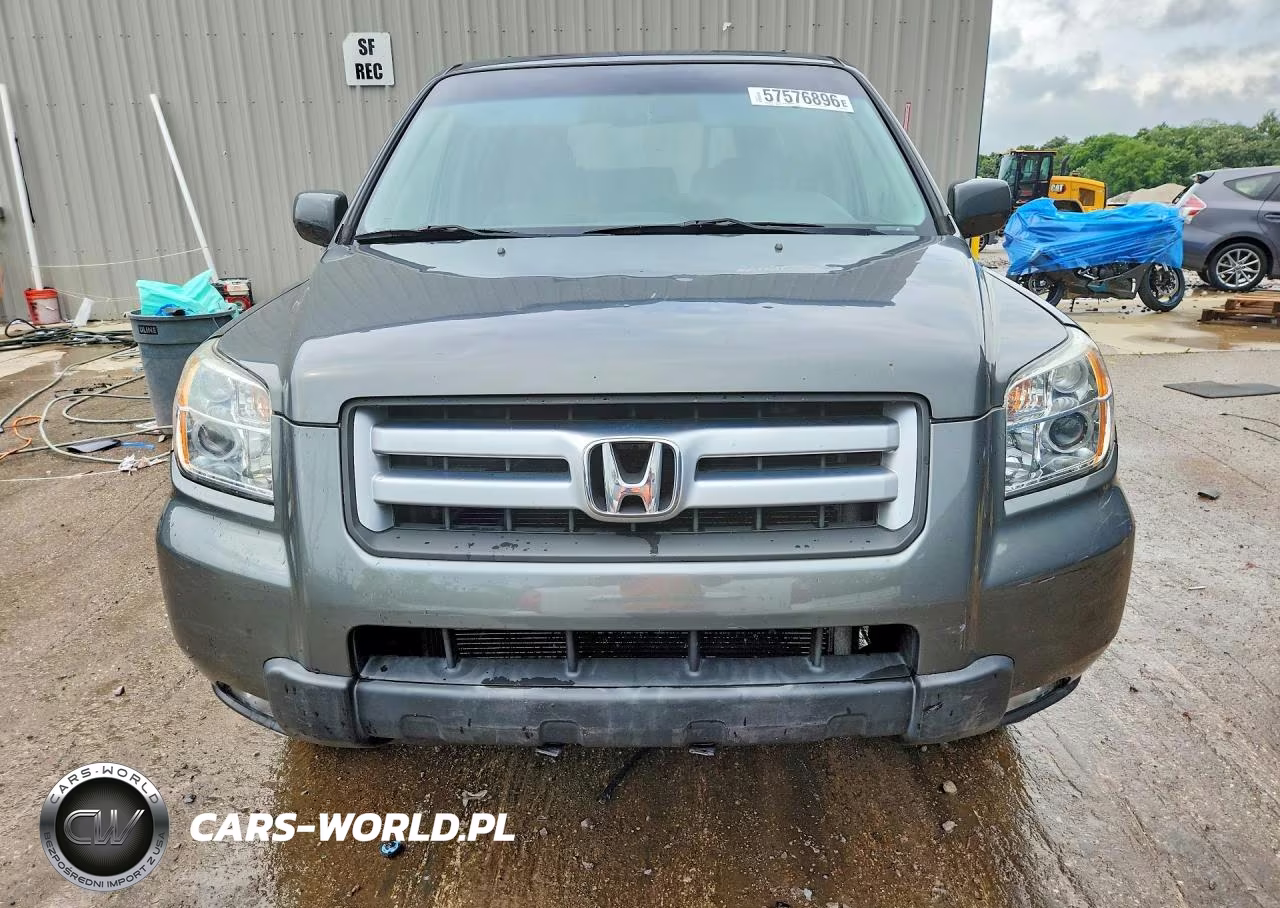2007 Honda Pilot Ex VIN:5FNYF18427B013519 - 5