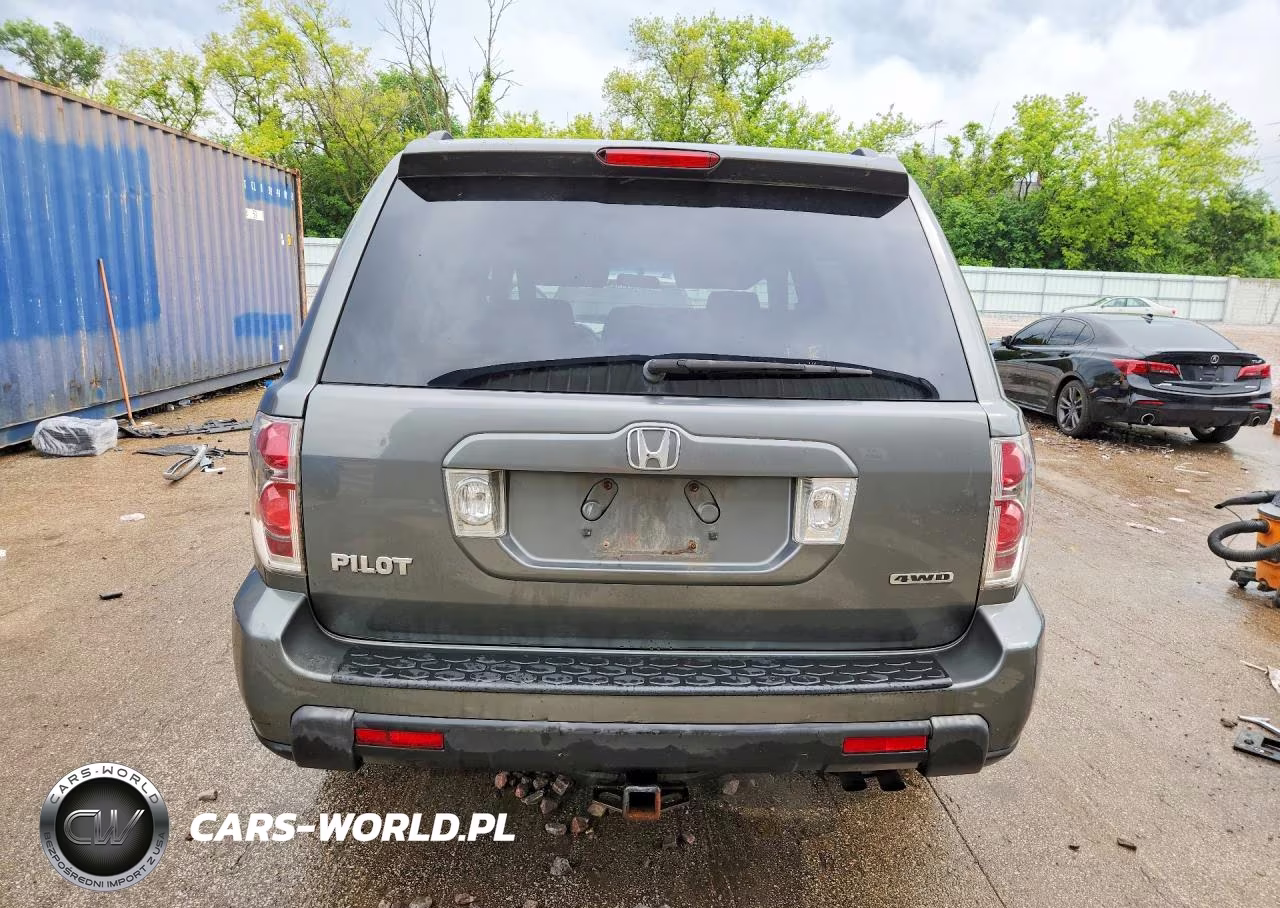 2007 Honda Pilot Ex VIN:5FNYF18427B013519 - 6