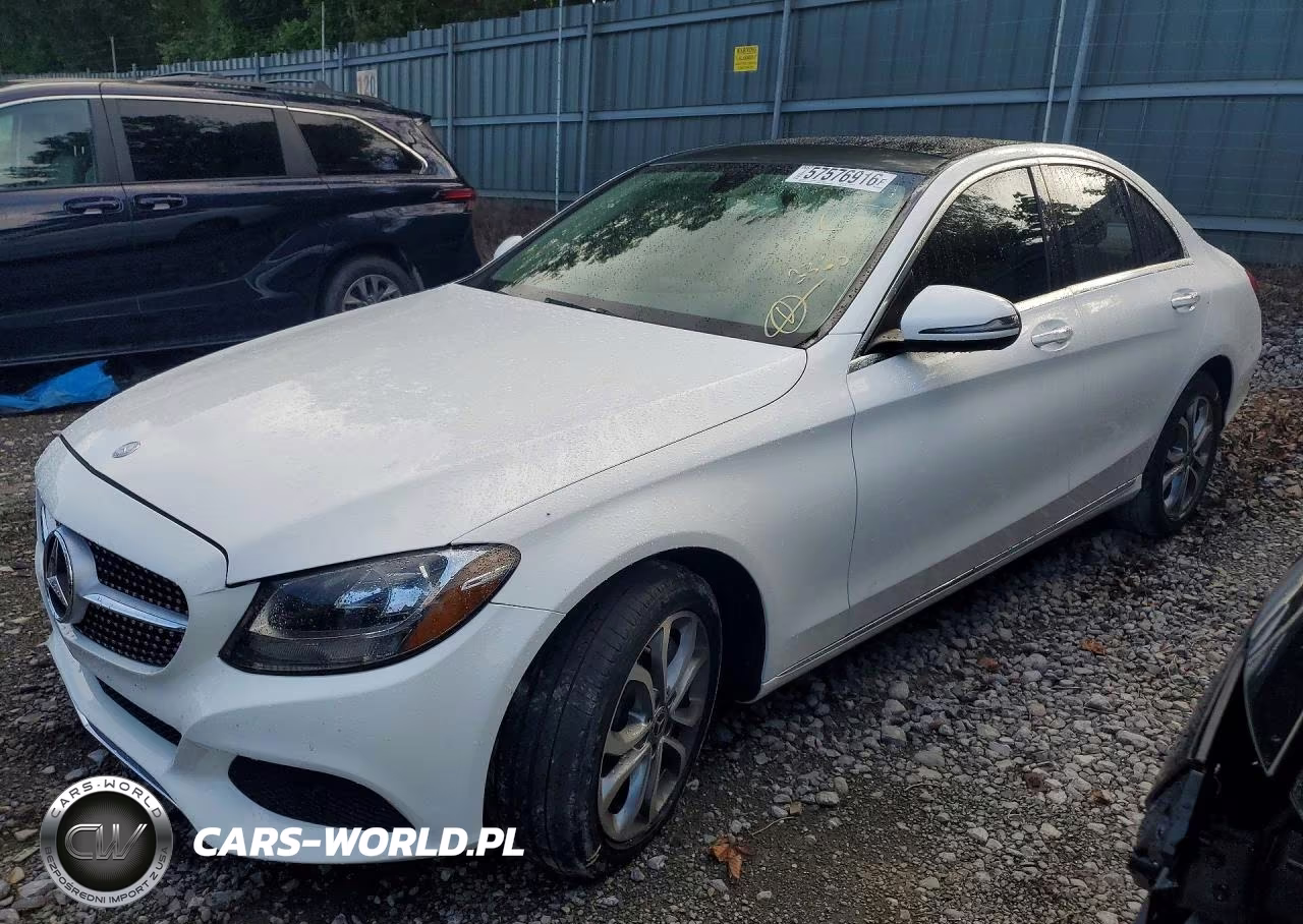 2017 Mercedes-Benz C 300 4Matic VIN:55SWF4KB8HU219542 - 1