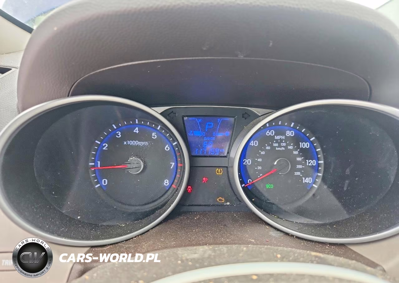 2013 Hyundai Tucson Gls VIN:KM8JUCAC5DU696349 - 9
