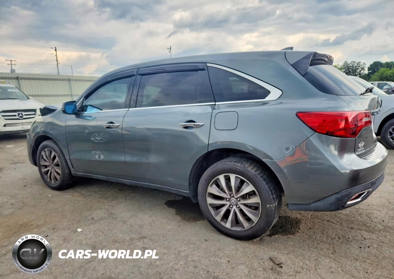 2014 Acura Mdx Technology VIN:5FRYD4H48EB001491 - 2
