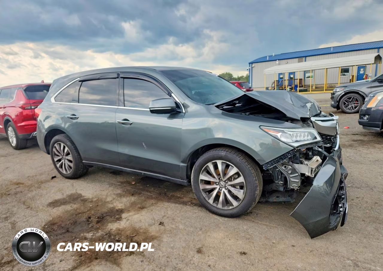 2014 Acura Mdx Technology VIN:5FRYD4H48EB001491 - 4