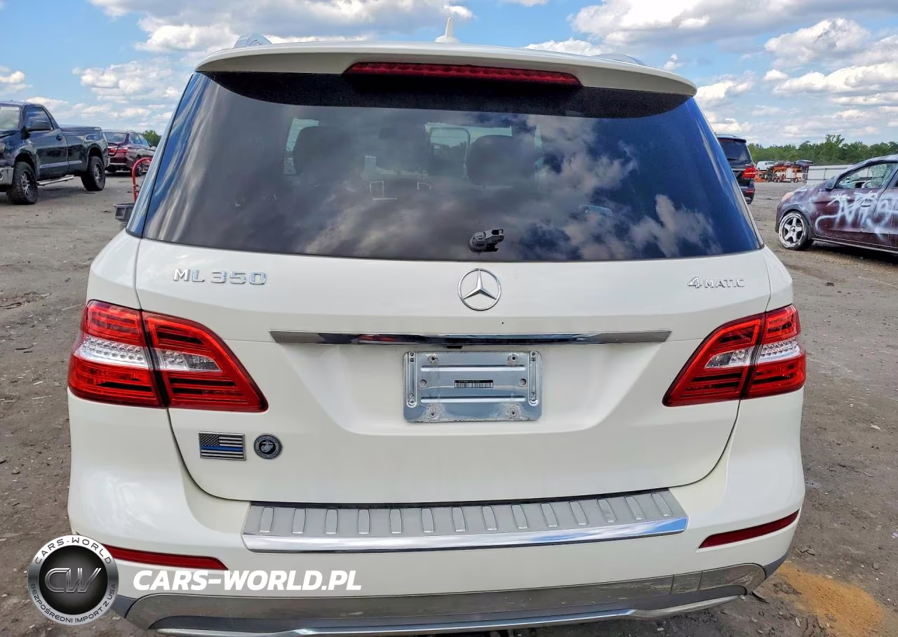 2013 Mercedes-Benz Ml 350 4Matic VIN:4JGDA5HBXDA262024 - 6