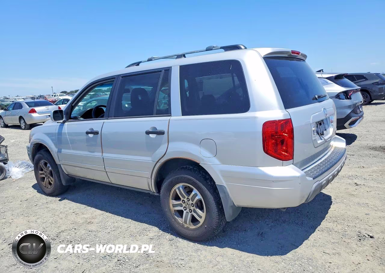 2004 Honda Pilot Exl VIN:2HKYF18654H583268 - 2