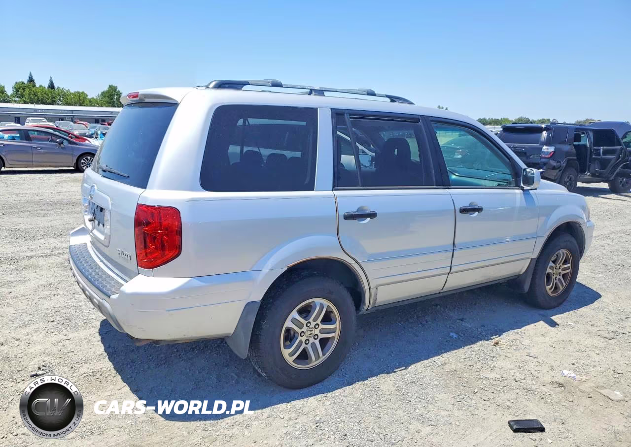 2004 Honda Pilot Exl VIN:2HKYF18654H583268 - 3