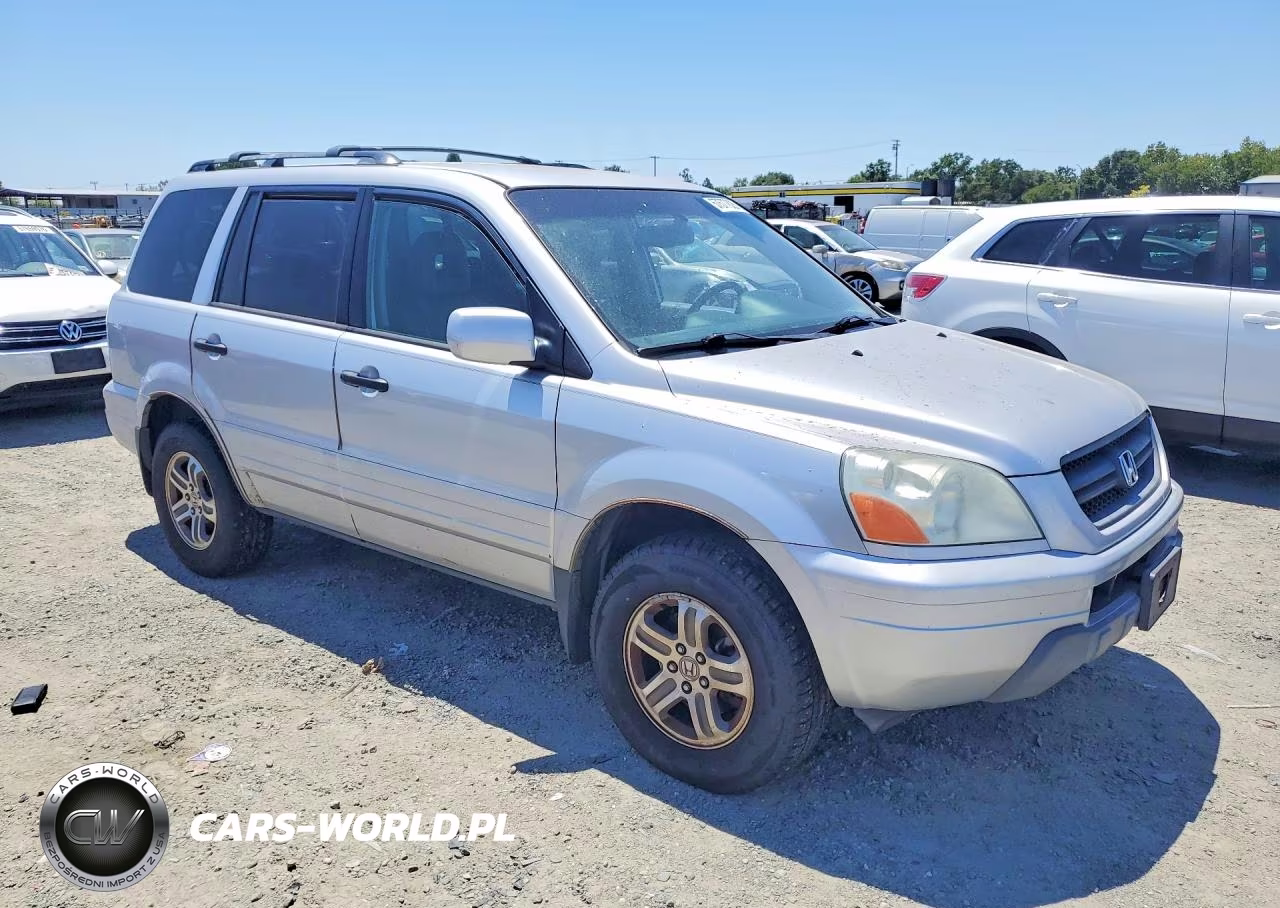 2004 Honda Pilot Exl VIN:2HKYF18654H583268 - 4