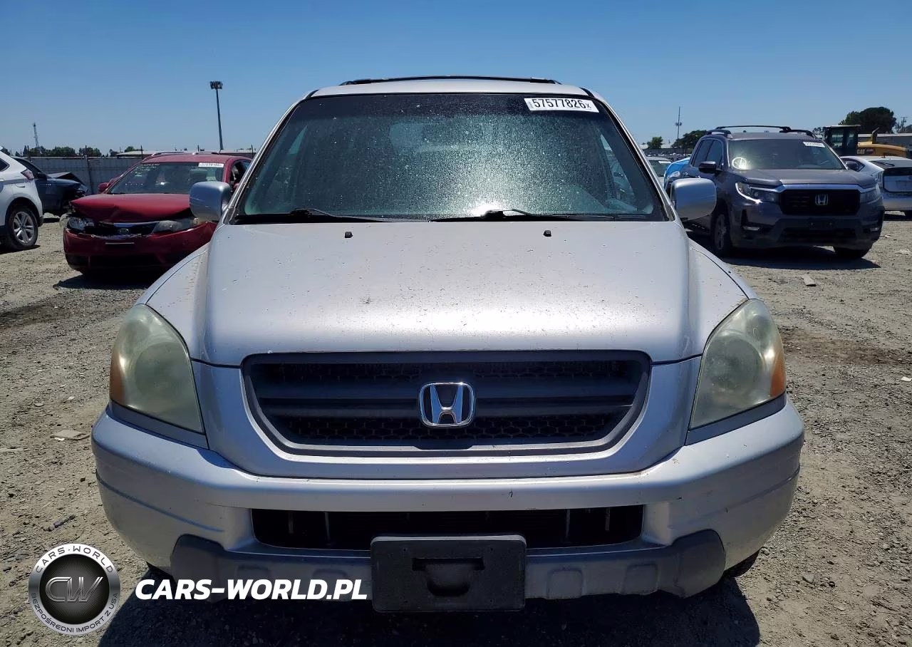 2004 Honda Pilot Exl VIN:2HKYF18654H583268 - 5