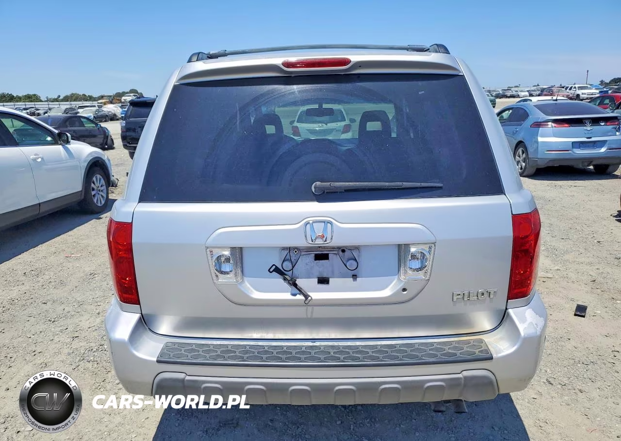 2004 Honda Pilot Exl VIN:2HKYF18654H583268 - 6