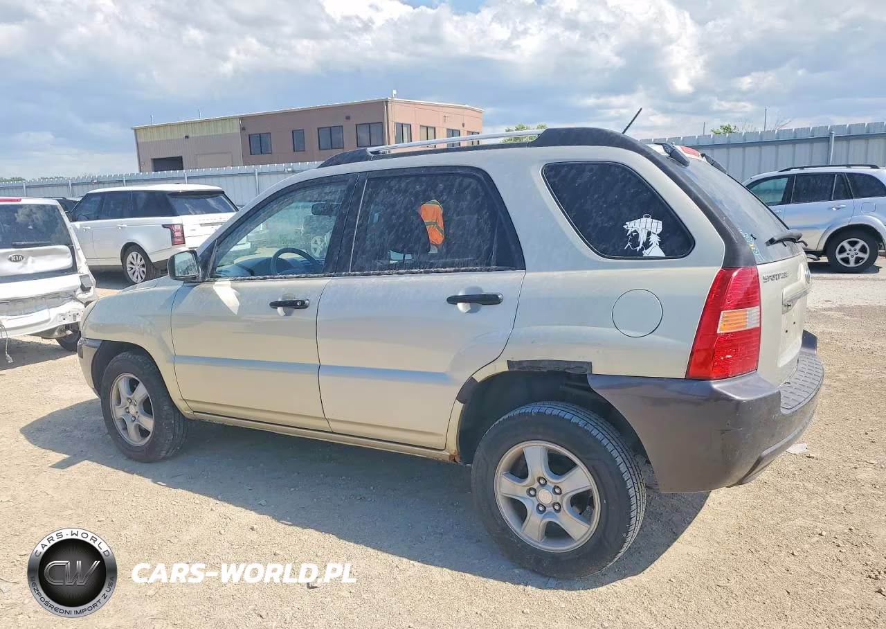 2007 Kia Sportage Lx VIN:KNDJF724877402958 - 2