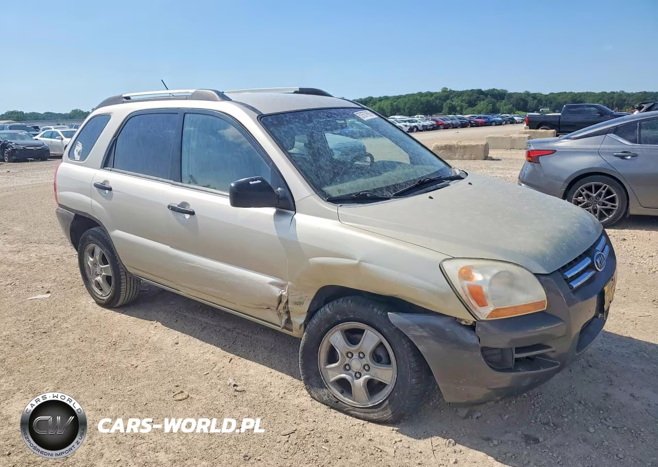 2007 Kia Sportage Lx VIN:KNDJF724877402958 - 4