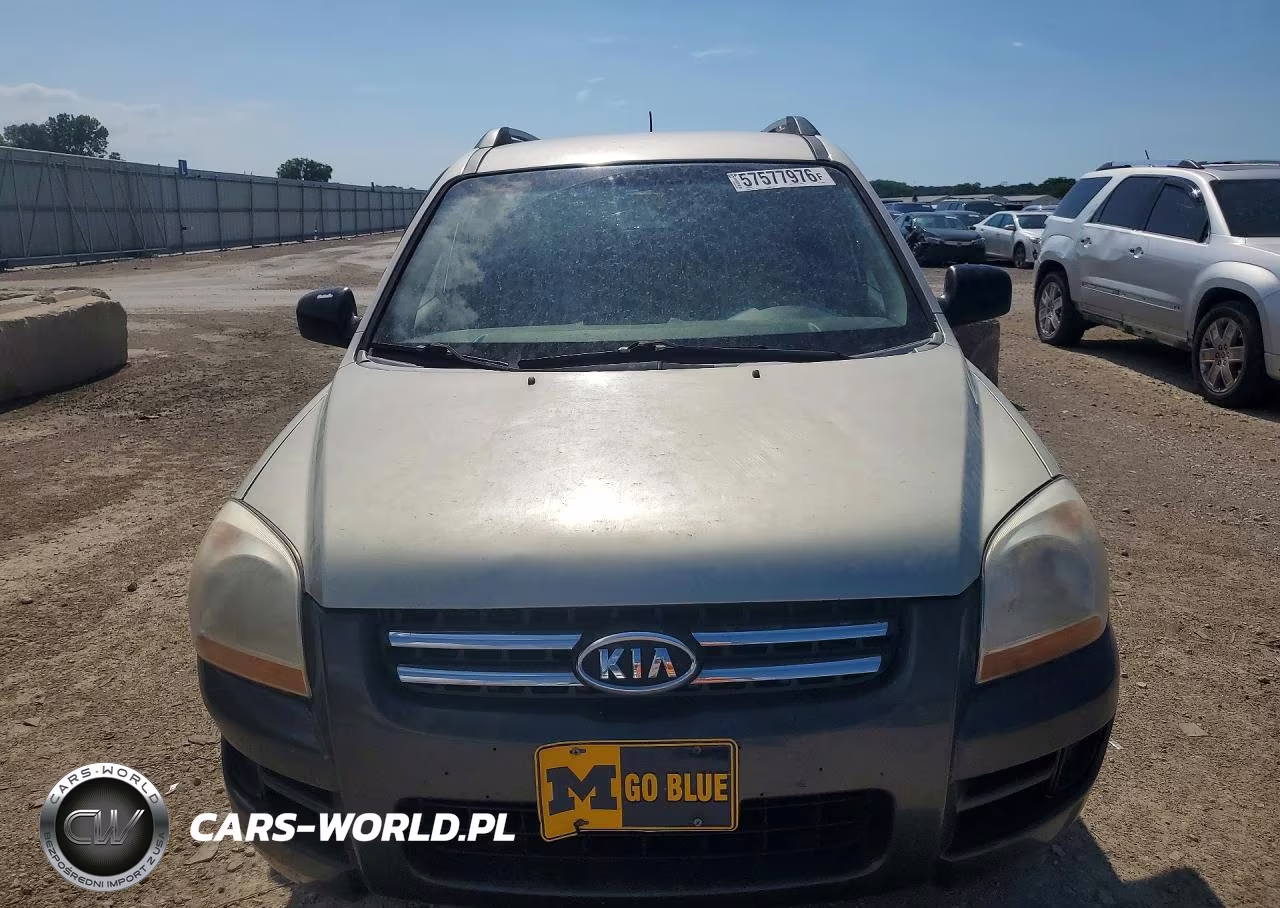 2007 Kia Sportage Lx VIN:KNDJF724877402958 - 5