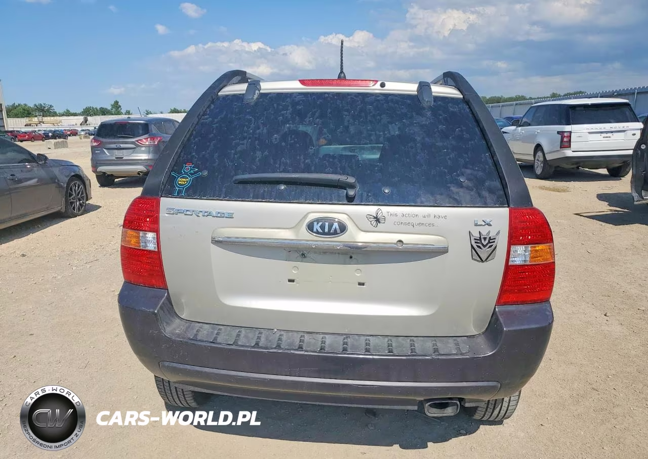 2007 Kia Sportage Lx VIN:KNDJF724877402958 - 6
