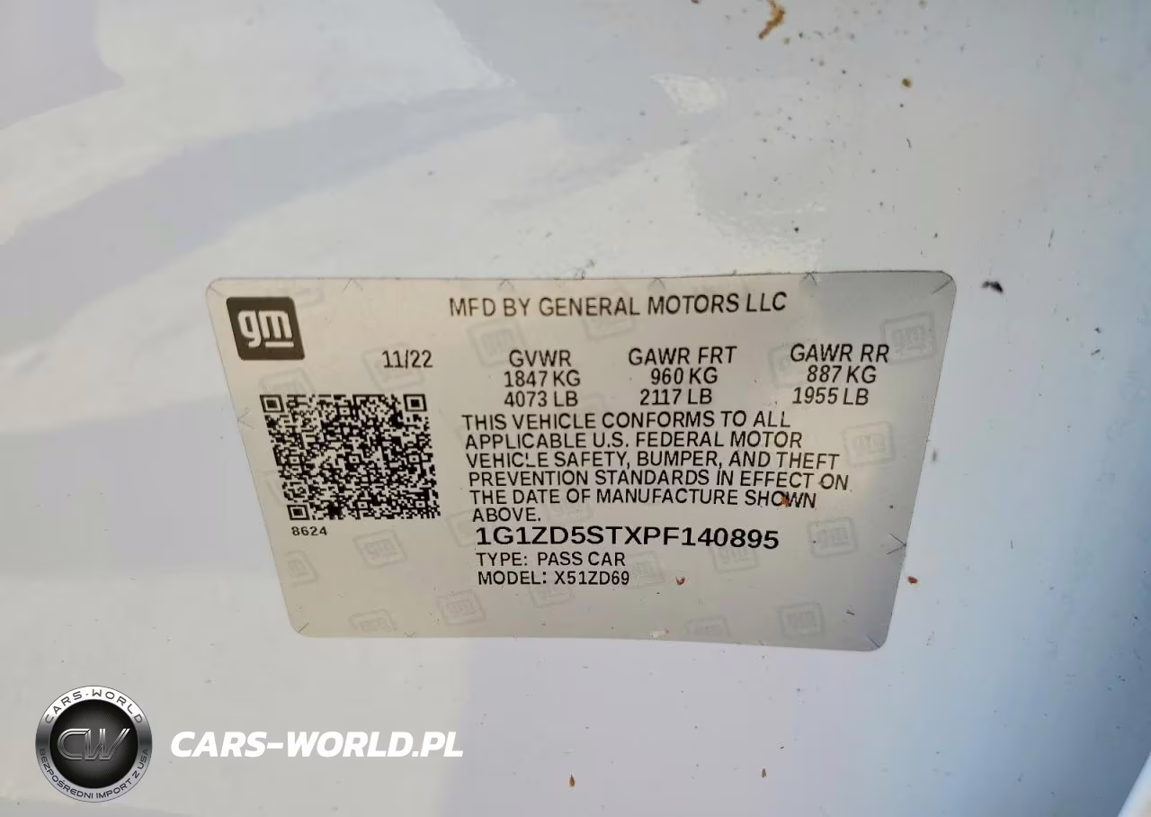 2023 Chevrolet Malibu Lt VIN:1G1ZD5STXPF140895 - 13