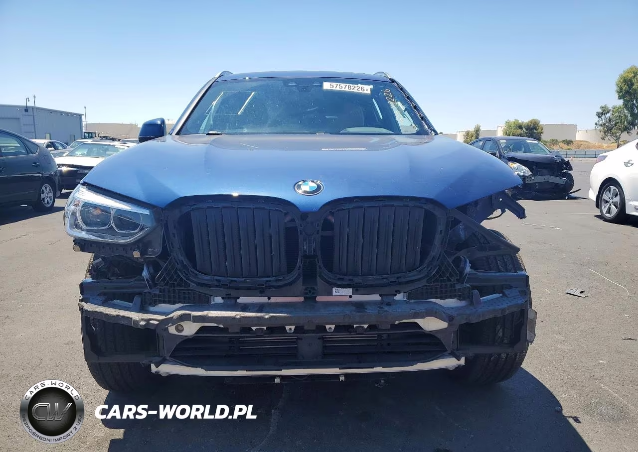 2021 BMW X3 Sdrive30I VIN:5UXTY3C00M9G33460 - 5