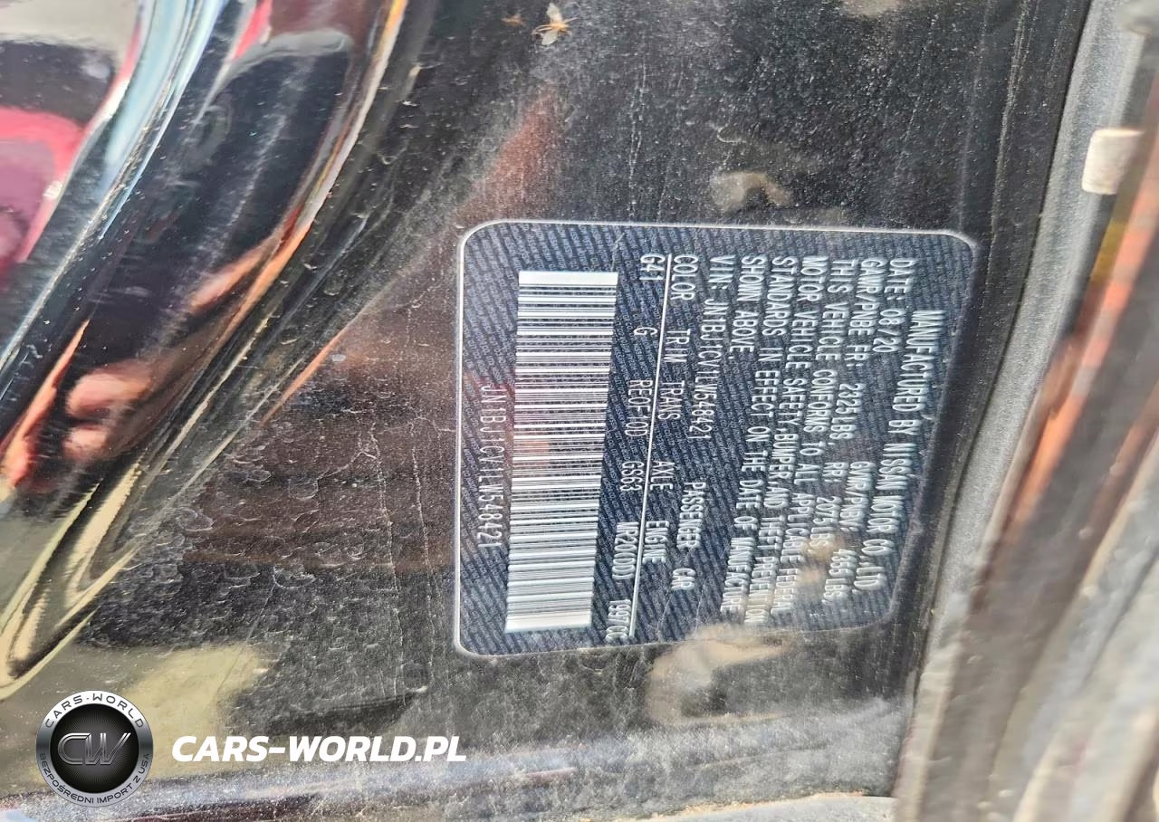 2020 Nissan Rogue Sport S VIN:JN1BJ1CV1LW548421 - 13