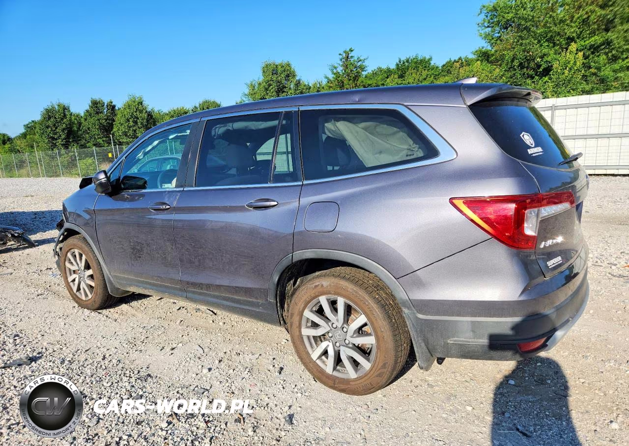 2019 Honda Pilot Ex VIN:5FNYF6H35KB060332 - 2