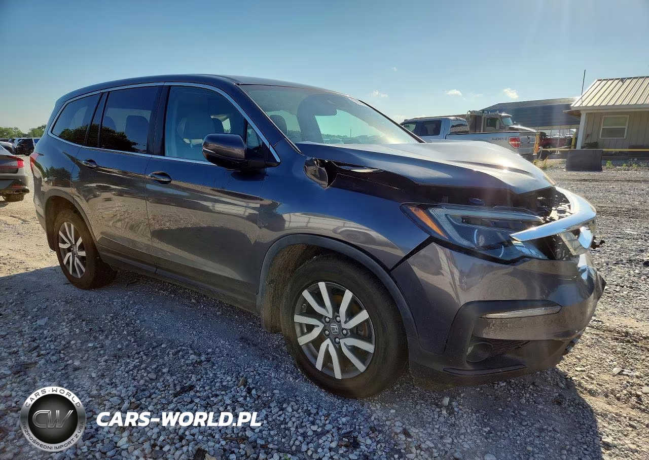 2019 Honda Pilot Ex VIN:5FNYF6H35KB060332 - 4