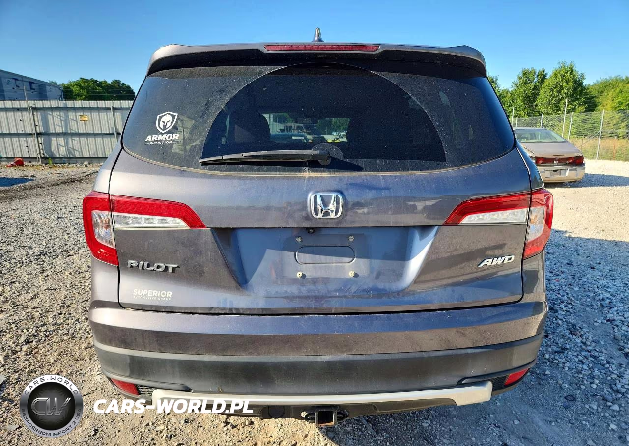 2019 Honda Pilot Ex VIN:5FNYF6H35KB060332 - 6